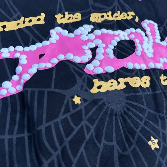 Young Thug Sp5der Black Pink Hoodie - Picture 10 of 11